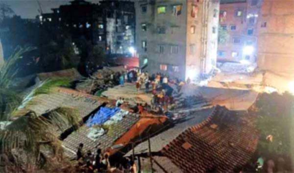 कोलकाता में अवैध बहुमंजिला इमारत ढहने से मृतकों की संख्या बढ़कर 10 हुयी