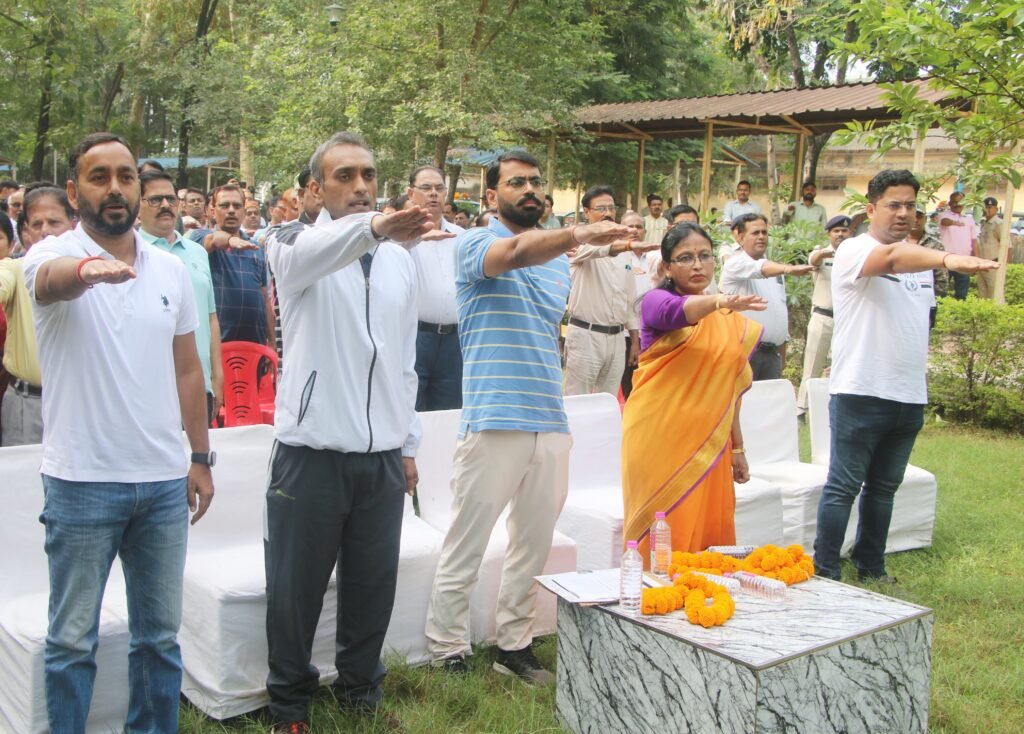 एकता दिवस पर किया गया एकता दौड़ का आयोजन