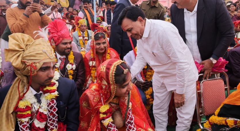 मुख्यमंत्री सामूहिक कन्या विवाह योजना एक वरदान है: देवड़ा