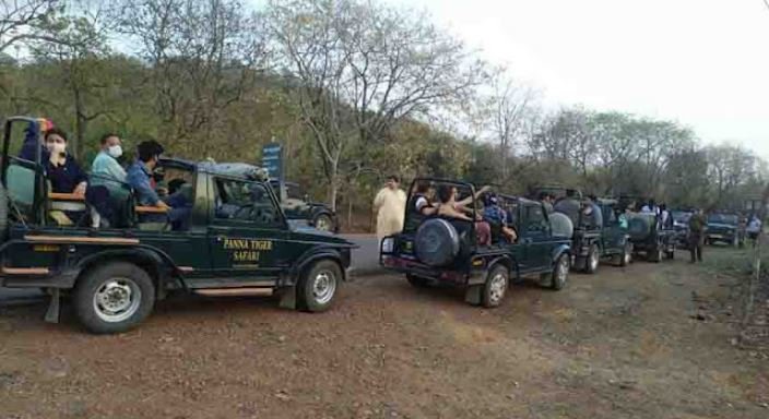 पन्ना टाइगर रिज़र्व में पर्यटन समय में बदलाव
