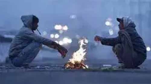 बुधवार को शीत ऋतु का सबसे बड़ा ठंडा दिन रहा 