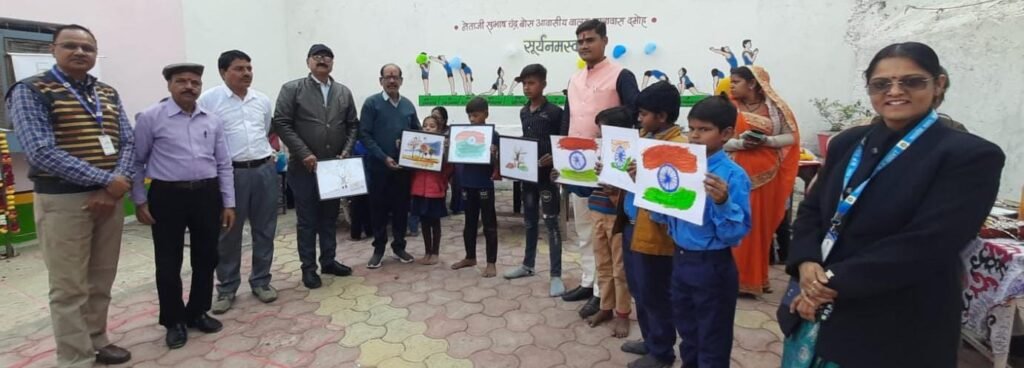 शासकीय गुरु गोविंद स्कूल में एफएलएन मेले का आयोजन हुआ 