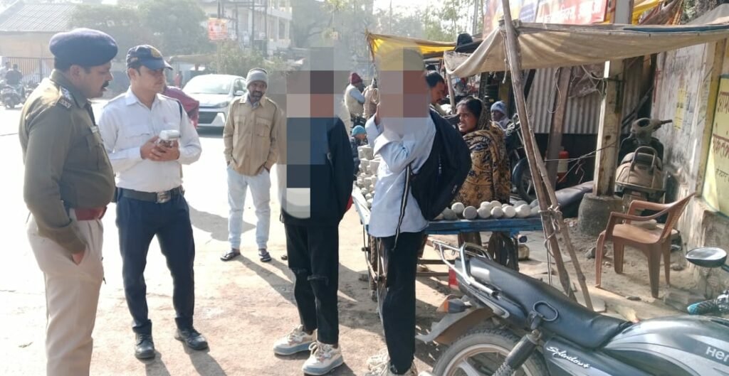 नाबालिग वाहन चालकों के परिजनों के विरुद्ध कार्रवाई