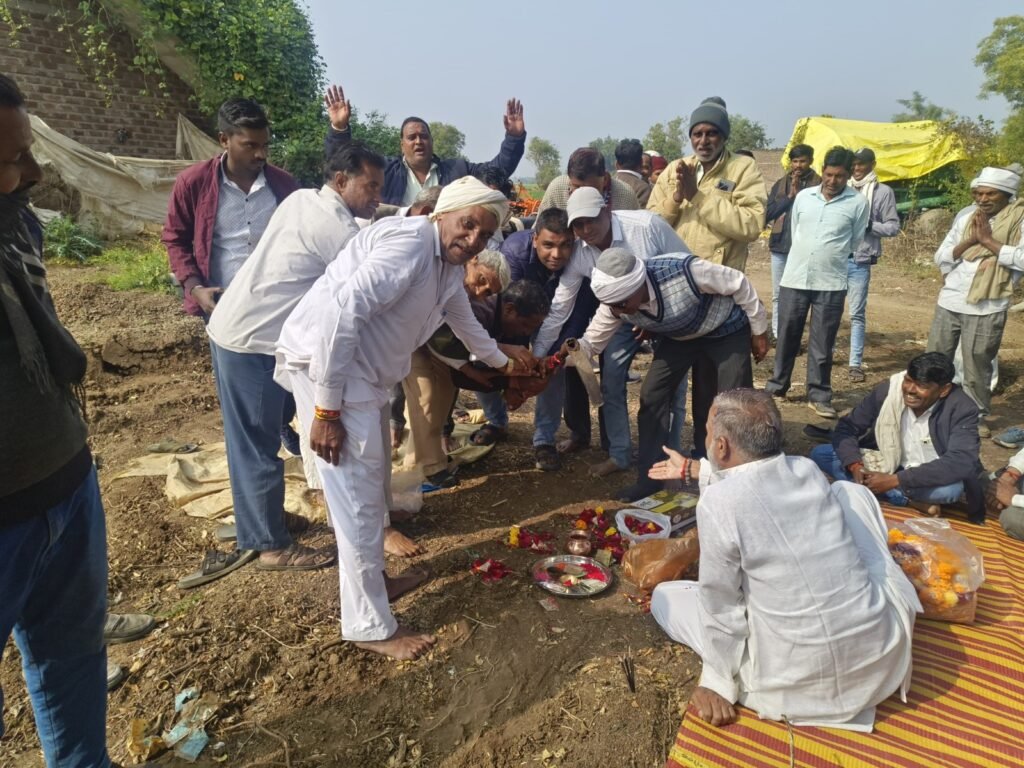नल जल योजना का हुआ भूमि पूजन, 1 करोड़ 82 लाख की लागत से निर्माण