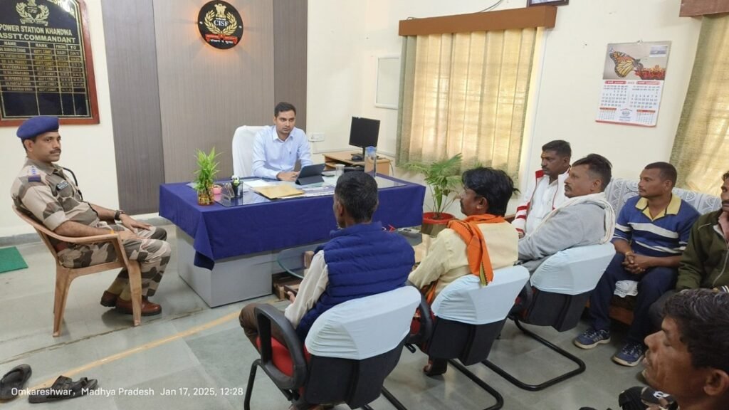 सीआईएसएफ ने बुलाकर दी चेतावनी