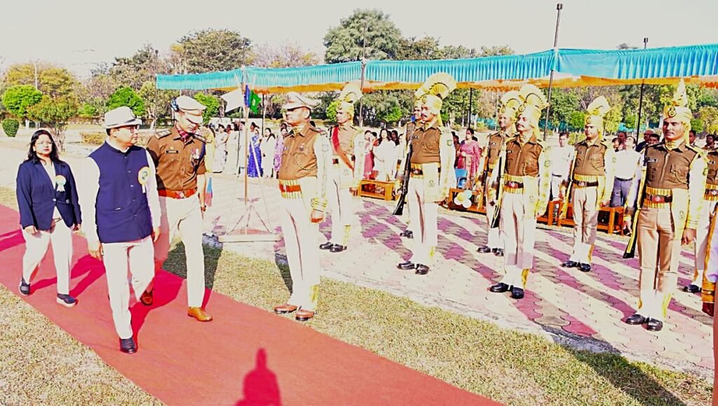 ओंकारेश्वर पावर स्टेशन, सिद्ववरकूट में 76 वा गणतंत्र दिवस समारोह उत्साह के साथ मनाया गया।