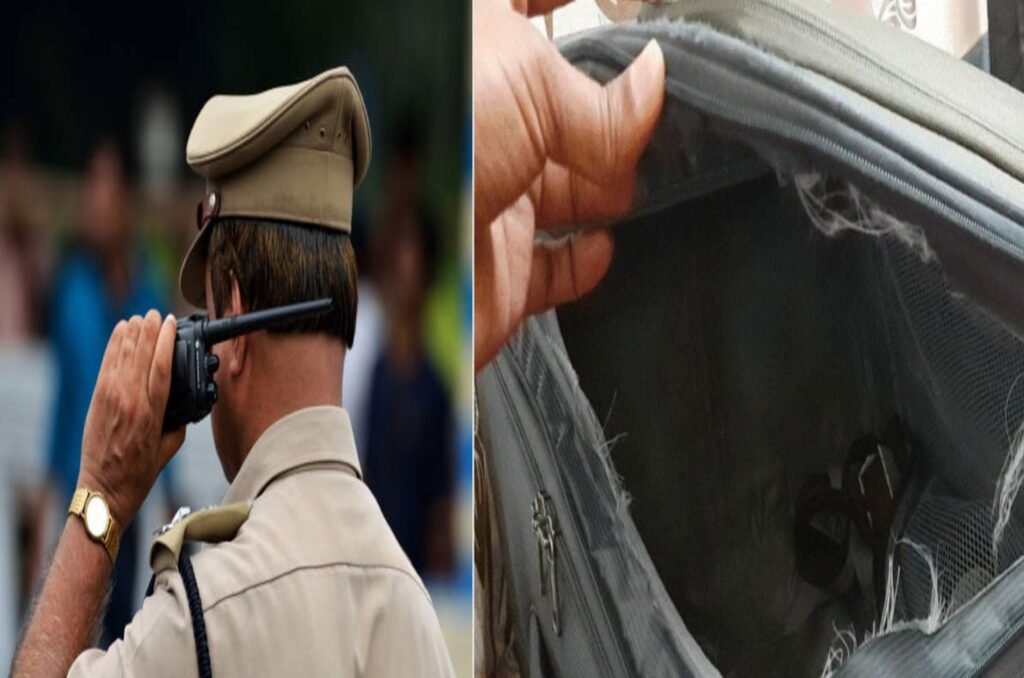 रीवा में बैग काटकर 2 लाख निकाले