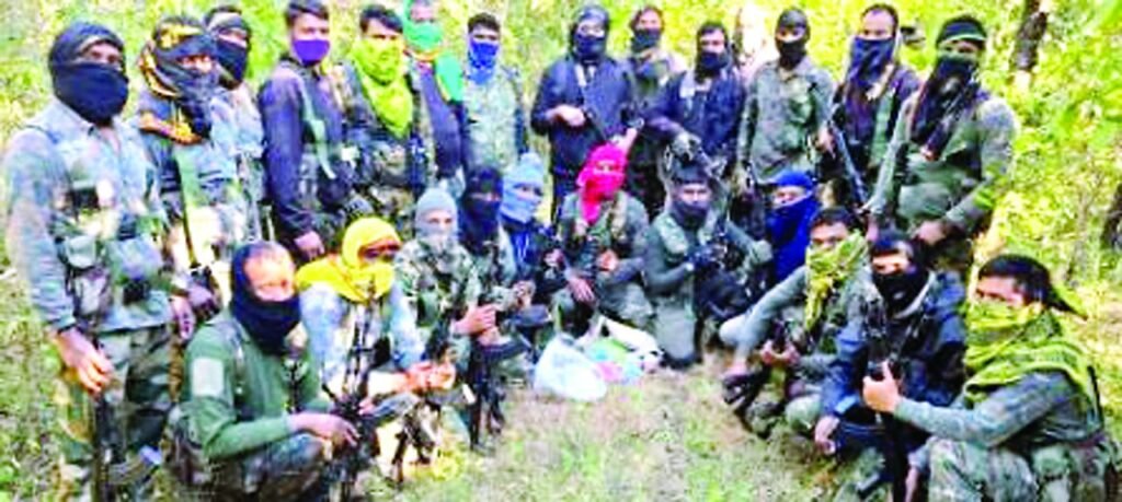 धारमारा जंगल में पुलिस और नक्सलियों में मुठभेड़