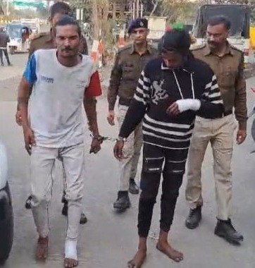 चाकू मारने वाले दोनों आरोपी गिरफ्तार