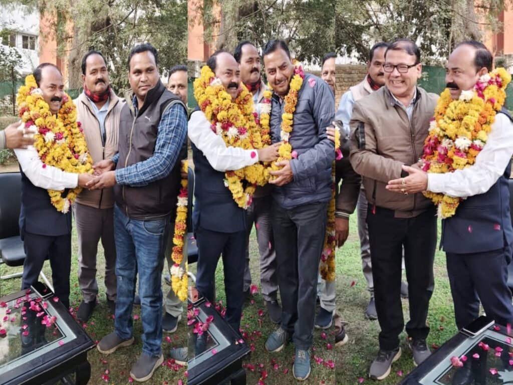 म.प्र.अधिकारी कर्मचारी सयुंक्त मोर्चा के प्रदेश उपाध्यक्ष बनाए गए चौ.मुकेश मौर्य