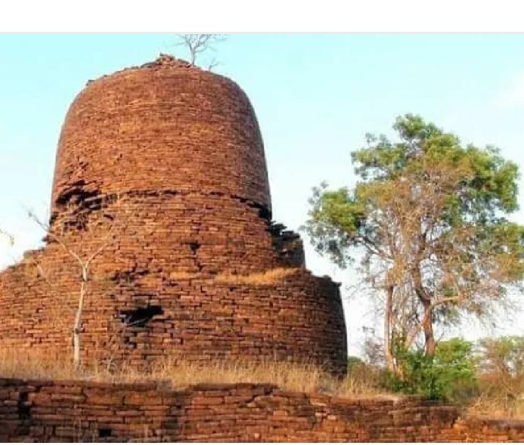 बुधोन राजापुर में है 2300 वर्ष से अधिक प्राचीन बौद्ध स्तूप