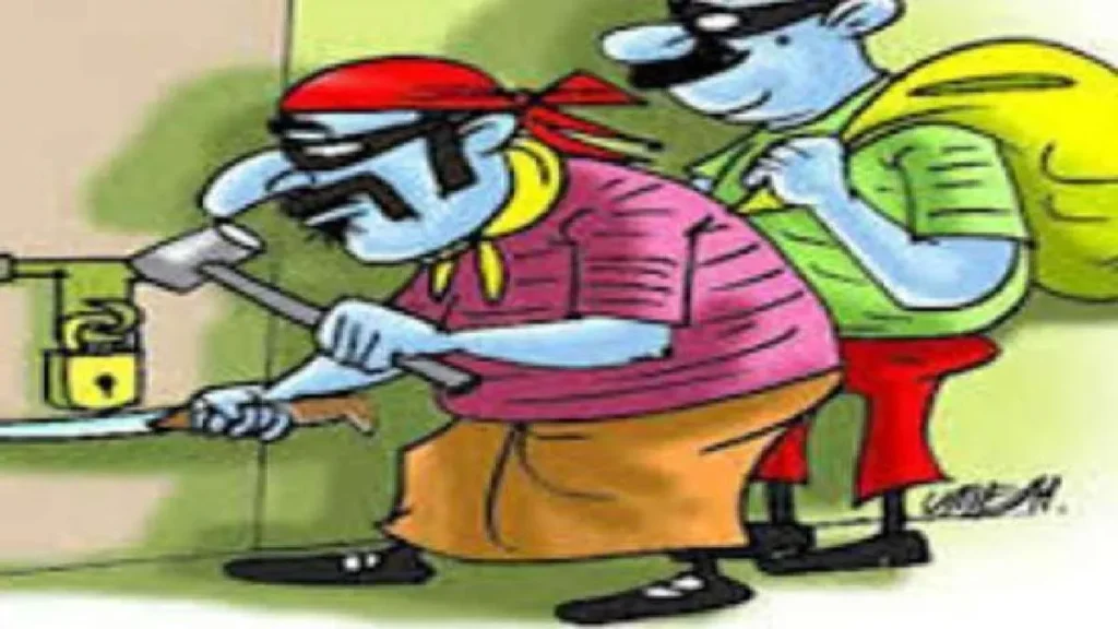शहर में चोर सक्रिय, दो घरों में चोरी, लाखों का सामान ले उड़े