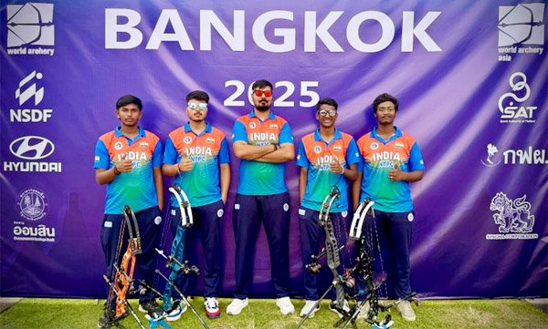 एशिया कप में भारतीय तीरंदाजों का जलवा, 5 स्वर्ण पदक जीते