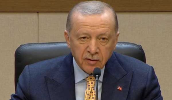 फिलिस्तीनियों को विस्थापित करने की ताकत किसी में नहीं है: एर्दोगन