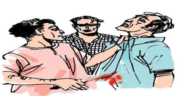 सुपरवाईजर को मारी चाकू 