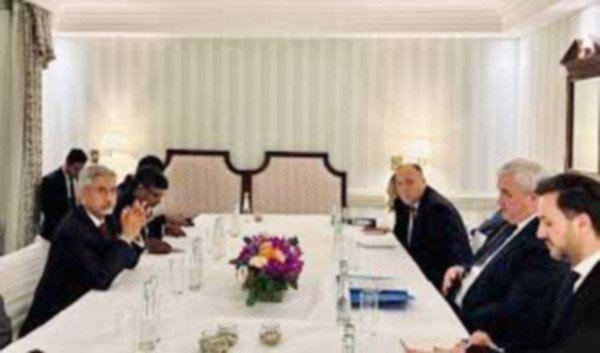 जयशंकर ने म्यूनिख में यूक्रेन और जर्मनी के विदेश मंत्रियों से मुलाकात की