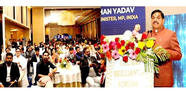 मुख्यमंत्री ने जीआईएस में पधारे प्रवासी भारतीयों से की भेंट