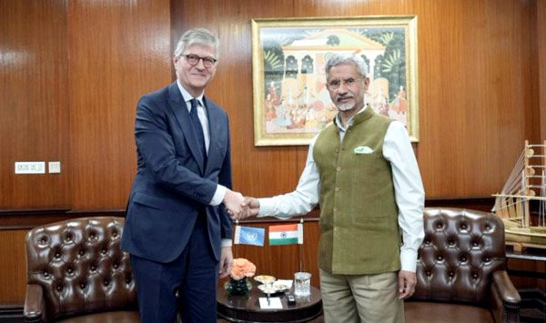 जयशंकर ने संरा अवर महासचिव से की मुलाकात