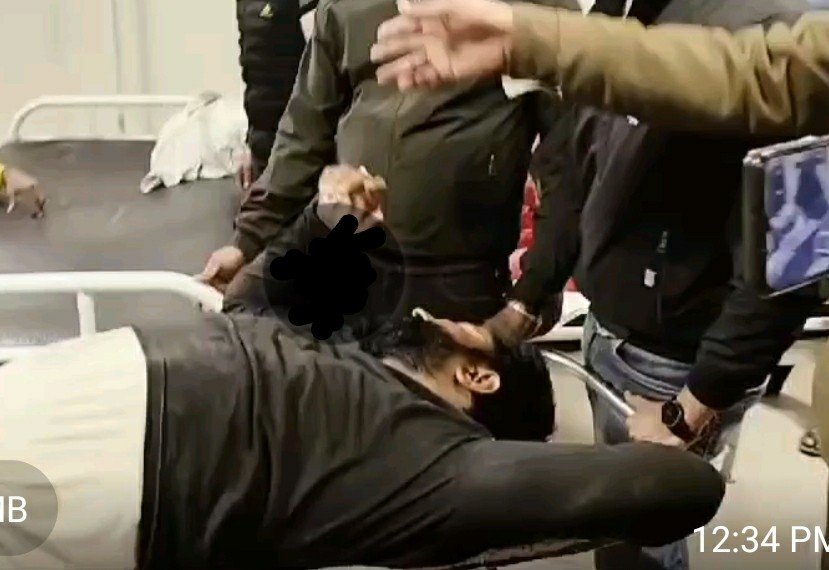 सराफा व्यापारी पर कट्‌टा अड़ाकर लूटने वाले एनकाउंटर में घायल, भिंड में पुलिस से मुठभेड़