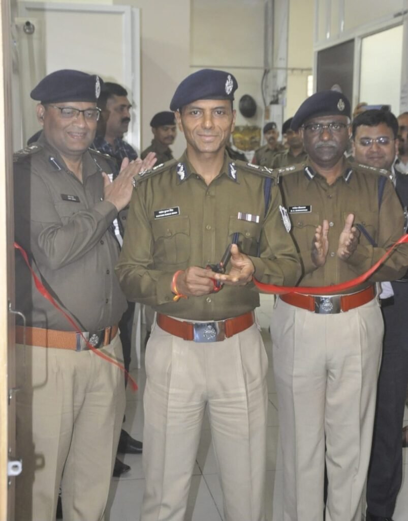 पुलिस कमिश्नर कार्यालय में वीडियो कॉन्फ्रेंसिंग रूम का शुभारंभ