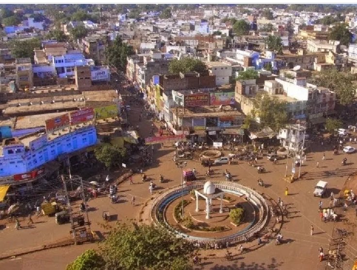 शिवपुरी शहर का ट्रैफिक की व्यवस्था अस्त व्यस्त