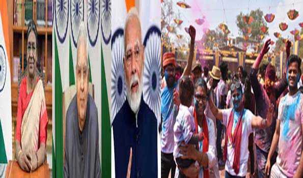 पूरे देश में रंगोत्सव होली की रही धूम