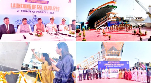 नौसेना के स्वदेशी फ्रिगेट ‘तवस्या ’ का जलावतरण