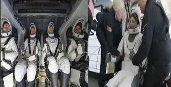 ‘अंतरिक्ष परी’ सुनीता विलियम्स ने रचा महा इतिहास,नौ महीने बाद किया धरती काे स्पर्श