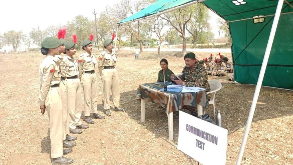 एनसीसी बी सर्टिफिकेट परीक्षा में 257 कैडेट्स पहुंचे