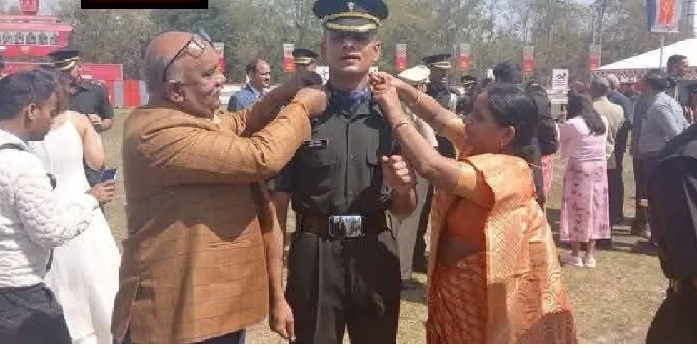 शिवपुरी के अनुज भारतीय सेना में लेफ्टिनेंट बने