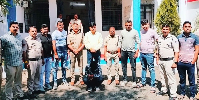 राजगढ़ निवासी युवक से 7.50 लाख की स्मैक बरामद