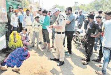 हवा भरते समय फटा टायर, युवक की मौत 