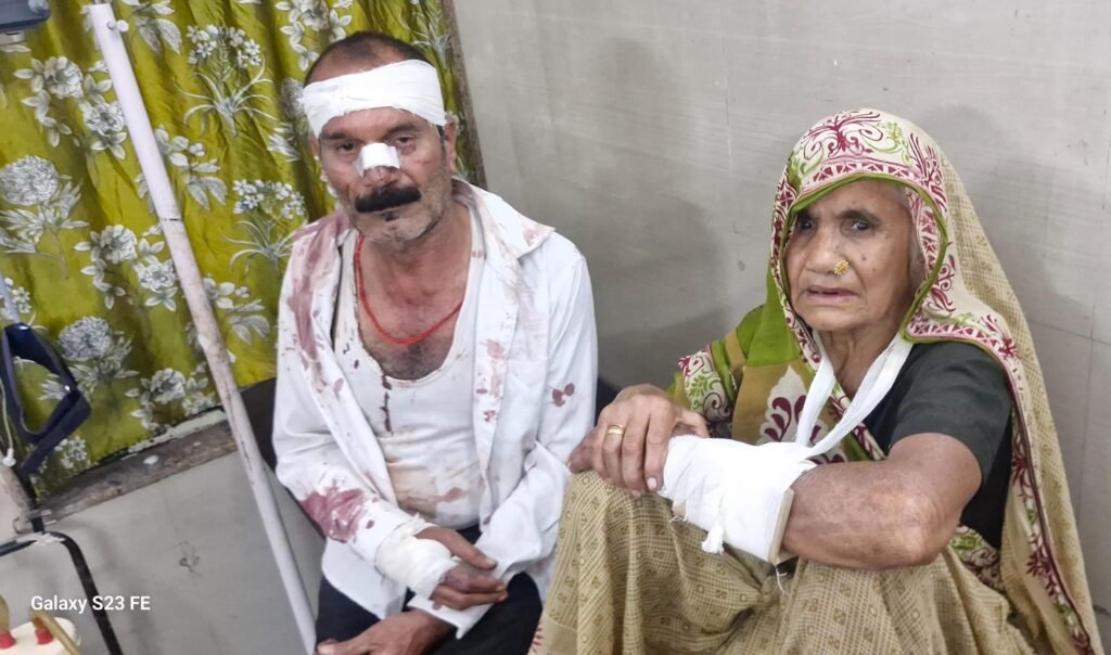 साहनी पिपरिया के सचिव धरमू यादव और वृद्ध मां पर जानलेवा हमला, हालत गंभीर