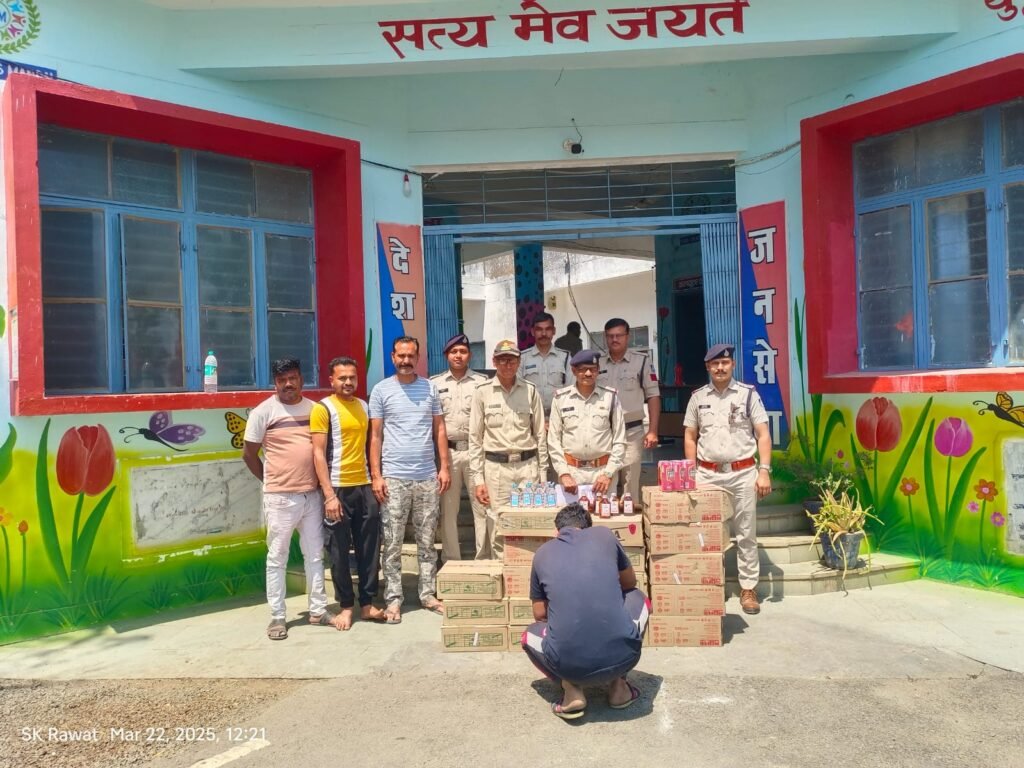 अवैध शराब का परिवहन करने वाला आरोपी गया जेल 