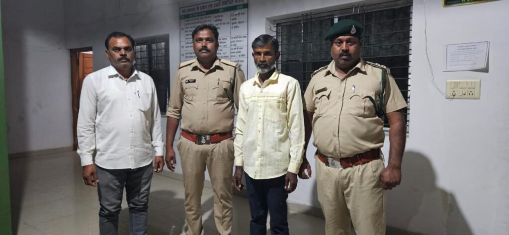 मोर के पके हुए मांस के साथ पकड़ाया आरोपी, भेजा जेल