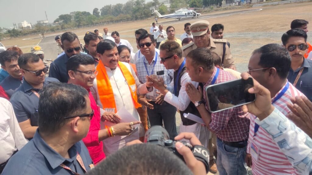 मुख्यमंत्री पहुचें बालाघाट