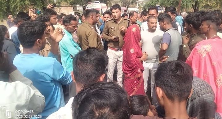 सड़क दुर्घटना:बस ने मारी ठोकर,किशोर की दर्दनाक मौत