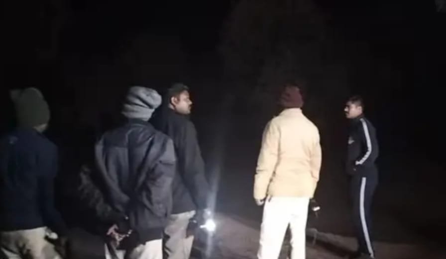 कृषि फ़ार्म हाउस में हाथियों का उत्पात