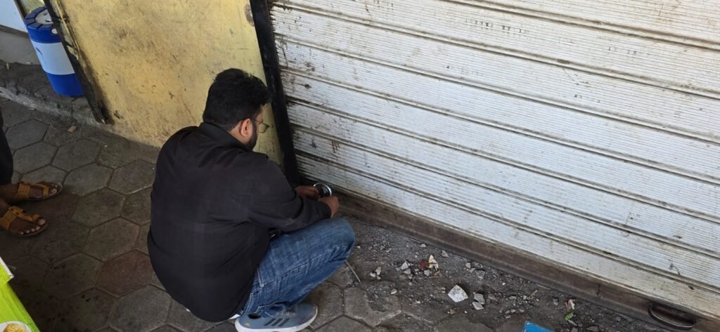 गैरेज में अवैध रूप से संचालित गैस गोडाउन को किया सील