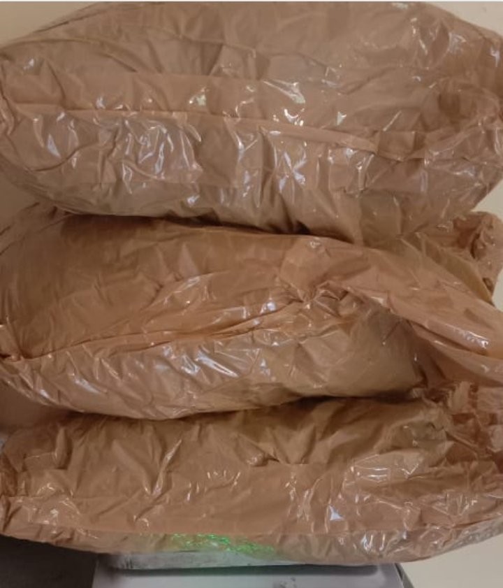 1.20 लाख का गांजा पकड़ाया