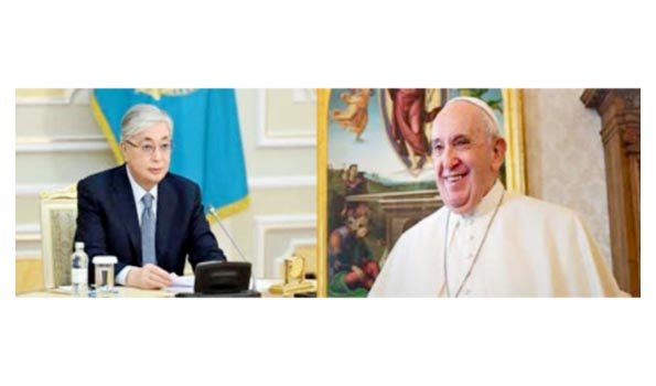कजाख राष्ट्रपति ने पोप फ्रांसिस के निधन पर किया शोक व्यक्त