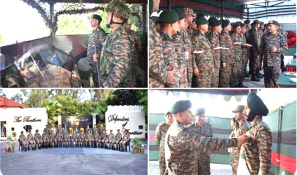 सेना प्रमुख ने वज्र कोर का दौरा कर सैन्य तैयारियों का जायजा लिया