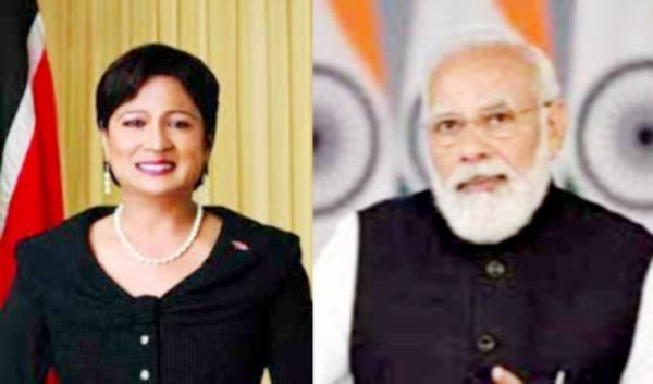 त्रिनिदाद – टोबैगो के चुनाव में कमला प्रसाद-बिसेसर की पार्टी को जीत, मोदी ने दी बधाई