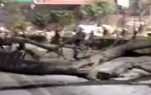 एरोड्रम थाना क्षेत्र में बड़ा हादसा