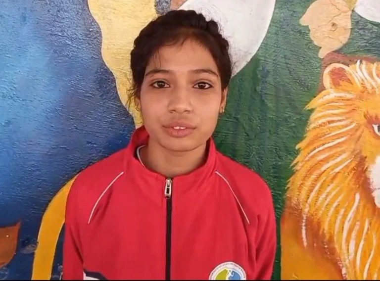 इटारसी की छात्रा एंजल मसीह का राष्ट्रीय शालेय खेल के लिए चयन 