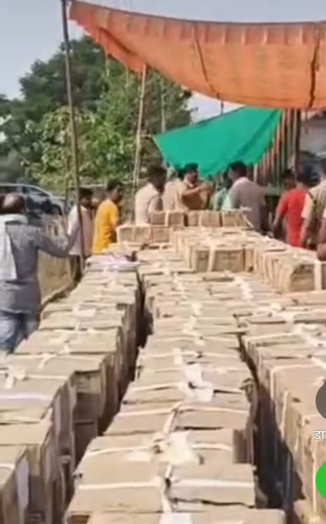 48 लाख की 600 पेटी शराब जप्त