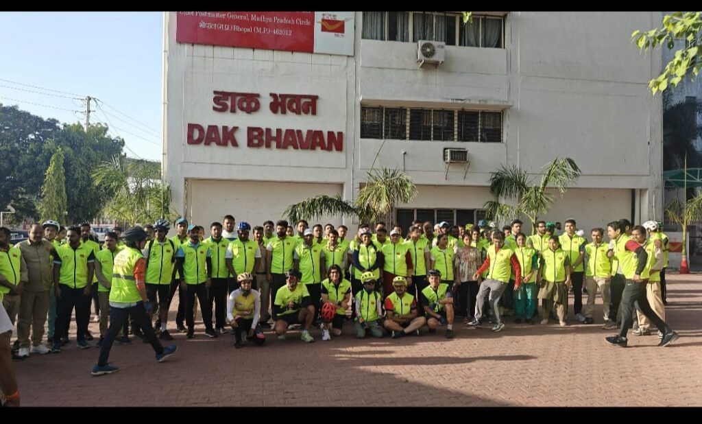 100 साईकल सवारों ने दिया पर्यावरण संरक्षण का संदेश