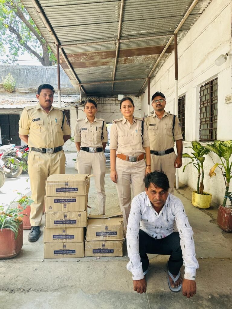 आबकारी विभाग ने 63 लीटर अवैध शराब की जब्त