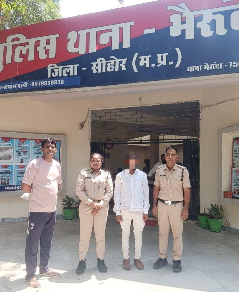 नाबालिग बालिका का अपहरण करने वाला गेहूंखेड़ा से गिरफ्तार