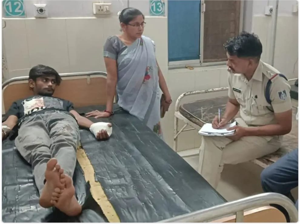 जंगल में गोली चली,युवक घायल,एक गिरफ्तार, दूसरा फरार 